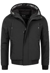 Indicode Winterjacke Albany Schwarz