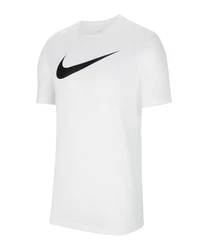 Nike T-Shirt Park 20 Swoosh Weiß/Grau/Silber