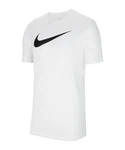 Nike T-Shirt Park 20 Swoosh Weiß/Grau/Silber