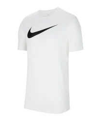Nike T-Shirt Park 20 Swoosh Weiß/Grau/Silber