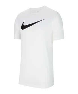 Nike T-Shirt Park 20 Swoosh Weiß/Grau/Silber