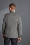 Next Sakko Blazer Harris-Tweed Grau