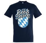 Youth Designz T-Shirt Bayern Beer Season Herren Shirt Blau/Dunkelblau