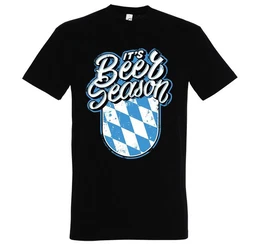 T-Shirt Bayern Beer Season Herren Shirt mit trendigem Frontprint
