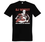 Youth Designz T-Shirt Fleischer DJ Wurst Weiß/Rot/Schwarz/Braun/Beige/Creme/Lila/Dunkelrot