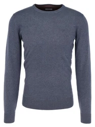 TOM TAILOR Rundhalspullover Grau/Hellblau/Dunkelblau/Blau/Braun