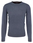 TOM TAILOR Rundhalspullover Grau/Hellblau/Dunkelblau/Blau/Braun