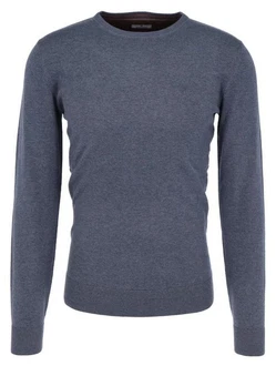 TOM TAILOR Rundhalspullover Grau/Hellblau/Dunkelblau/Blau/Braun TOM TAILOR Rundhalspullover Grau/Hellblau/Dunkelblau/Blau/Braun