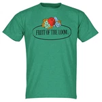 Fruit of the Loom T-Shirt mit Vintage Logo Grün/Türkis/Hellgrün
