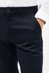 Next Chinohose Straight Fit Dunkelblau