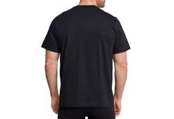Schiesser T-Shirt Essentials Rundhals-Ausschnitt Schwarz/Dunkelblau/Dunkelgrau