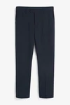 Next Signature Anzughose mit Wollanteil Tailored Fit Dunkelblau/Blau