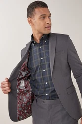 Next Baukastensakko Skinny Fit Anzugjacke mit zwei Knöpfen 