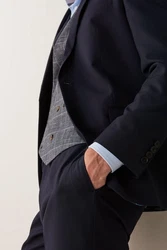 Next Baukastensakko Skinny Fit Anzugjacke mit zwei Knöpfen 