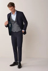Next Baukastensakko Skinny Fit Anzugjacke mit zwei Knöpfen 