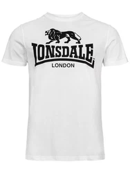 Lonsdale T-Shirt Logo Braun/Grau/Rot/Dunkelrot/Weiß