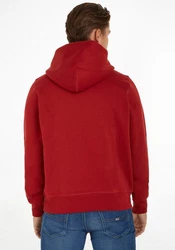 Tommy Hilfiger Hoodie Hilfiger New York Hoody mit Kängurutasche rot