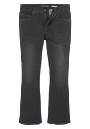 Bootcut-Jeans Mike ausgestelltes Bein, niedrige Leibhhe, Stretch-Qualitt