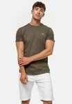 Indicode T-Shirt Kloge Khaki/Dunkelgrün
