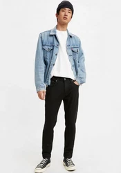 Levi's Skinny-fit Jeans SKINNY TAPER Schwarz/Dunkelblau