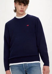 LEVI'S Pullover 'Original HM Sweater' dunkelblau/pink