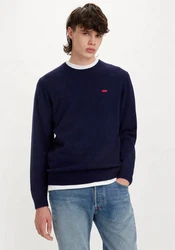 LEVI'S Pullover 'Original HM Sweater' dunkelblau/pink
