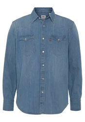LEVI'S Hemd Barstow Western Standard blue denim