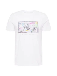 EINSTEIN & NEWTON T-Shirt Canceled Weiß/Creme