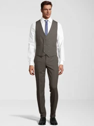 SteffenKlein Anzug Slim-Fit Dunkelgrün/Khaki/Grau/Braun/Dunkelgrau