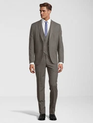 SteffenKlein Anzug Slim-Fit Dunkelgrün/Khaki/Grau/Braun/Dunkelgrau