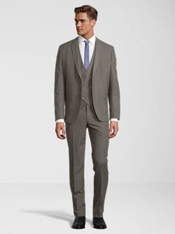 SteffenKlein Anzug Slim-Fit Dunkelgrün/Khaki/Grau/Braun/Dunkelgrau