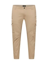 Jack & Jones Plus Hose 'Paul' hellbeige