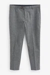Next Stoffhose Elegante Hose-Relaxed-Tapered-Fit Dunkelgrau/Hellgrau/Grau