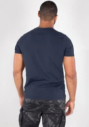 ALPHA INDUSTRIES T-Shirt Hellblau/Dunkelblau/Blau