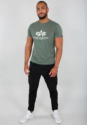 ALPHA INDUSTRIES T-Shirt Dunkelgrün/Grün