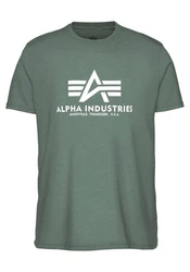 ALPHA INDUSTRIES T-Shirt Dunkelgrün/Grün