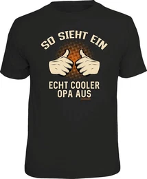 T-Shirt als Geschenk fr den echt coolen Opa