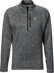 Odlo Rollkragenpullover Mid Layer 1/2 Zip FLI Grau meliert