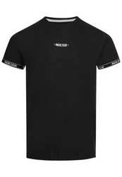 Indicode T-Shirt Lutzy Schwarz/Blau
