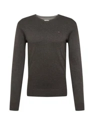 TOM TAILOR Pullover Dunkelgrau/Khaki/Grau/Dunkelgrün