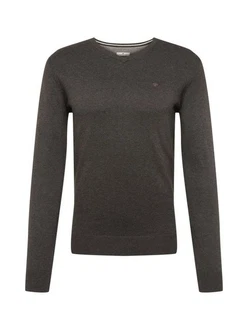 TOM TAILOR Pullover Dunkelgrau/Khaki/Grau/Dunkelgrün