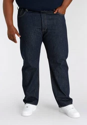 Levi's Straight Jeans 501 LEVI'S ORIGINAL B&T Dunkelblau/Blau