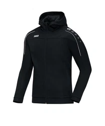Jako Sweatjacke Classico Kapuzenjacke Schwarz/Dunkelblau