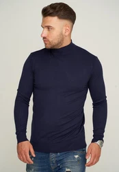 behype Strickpullover MKBONI Dunkelblau