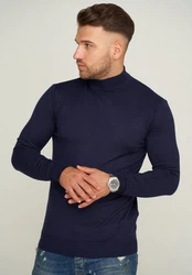 behype Strickpullover MKBONI Dunkelblau