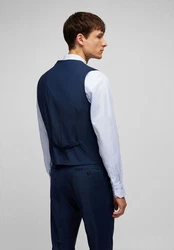 HECHTER PARIS Steppweste Dunkelblau/Blau