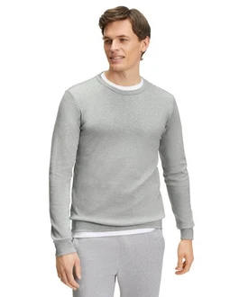 FALKE Langarmshirt Grau/Hellgrau