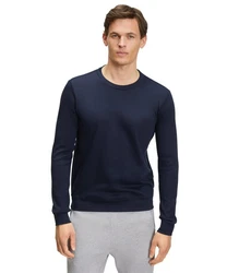 FALKE Langarmshirt Grau/Hellgrau