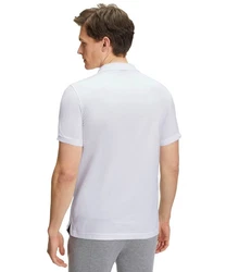 FALKE Poloshirt Grau/Hellgrau/Weiß/Creme
