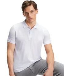 FALKE Poloshirt Grau/Hellgrau/Weiß/Creme